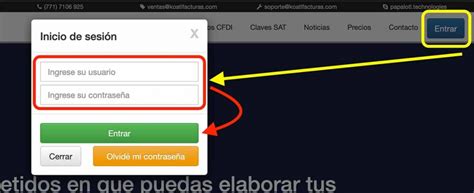 cfedi|cfdi iniciar sesión.
